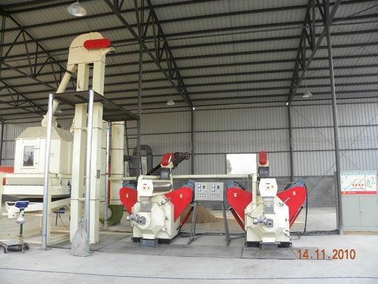 Easy Maintance Mill - Cooler Wood Pellet Production Line, Bucket Elevator - Pellet