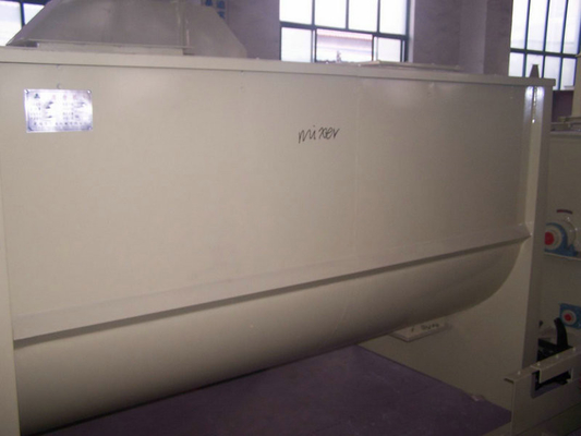 CV 7% 7.5kw Customized Horizental Animal Feed Mixer For Food, Flour Industries HJJ80