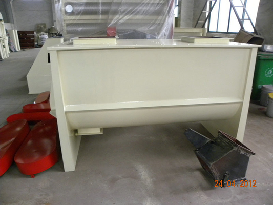 CV 7% Homogeneous Horizontal Customized Feed Mixing Machine For Farm Fertilizer, Chemical