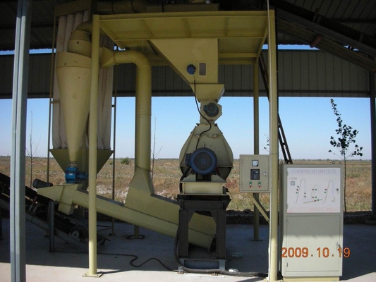 CE Eco - Friendly Organic Fertilizer Production Line With Packing, Sieveing System HKJ40F
